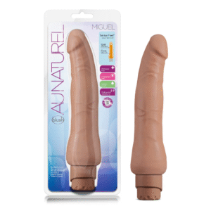 Au Naturel By Blush® | Miguel Realistic Latin 10-Inch Long Vibrating Dildo