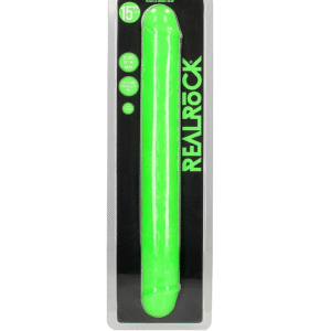 15" Inch Double Dong Glow in the Dark Neon - Green