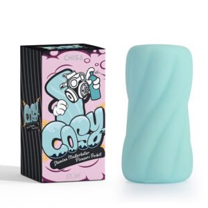 Stamina Masturbator Pleasure Pocket-Blue