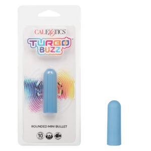 Turbo Buzz™ Rounded Mini Bullet - Blue