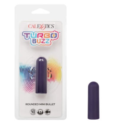Turbo Buzz™ Rounded Mini Bullet – Purple