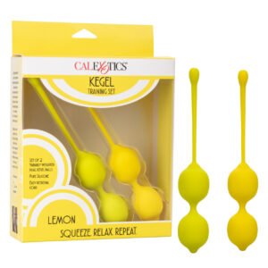 Kegel Training Set Lemon
