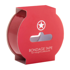 Non Sticky Bondage Tape - Red