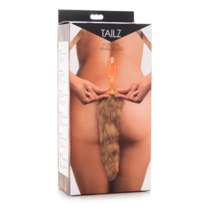 Fox Tail Glass Anal Plug