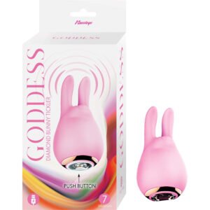 GODDESS DIAMOND BUNNY TICKLER-PINK