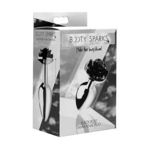 Black Rose Anal Plug- Small